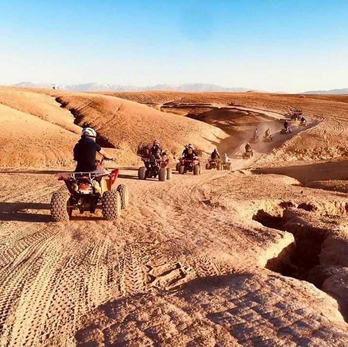 Activités Marrakech quad montgolfière